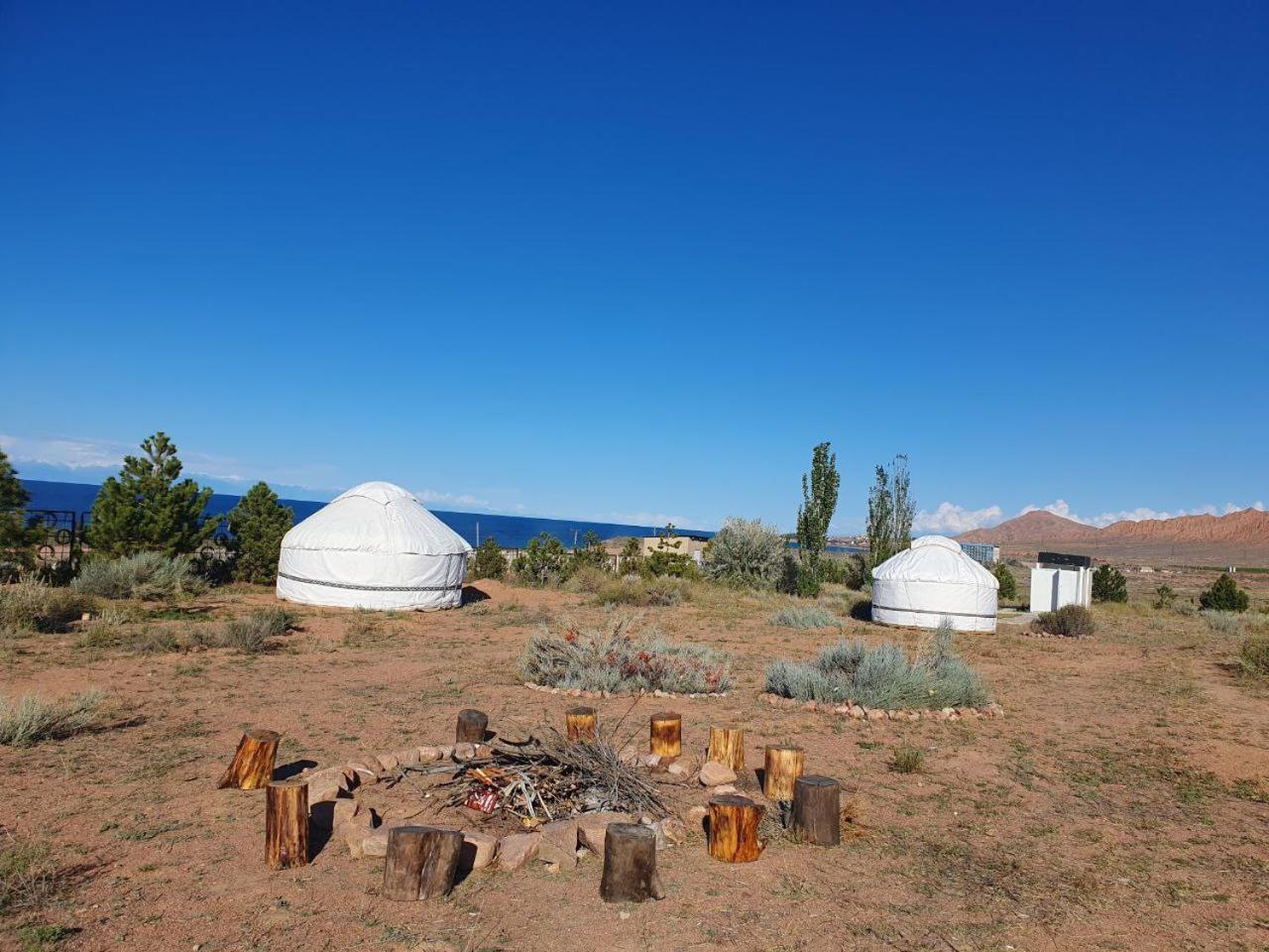 Bed and Breakfast Agat Yurt Camp Kaji-Say Exteriér fotografie