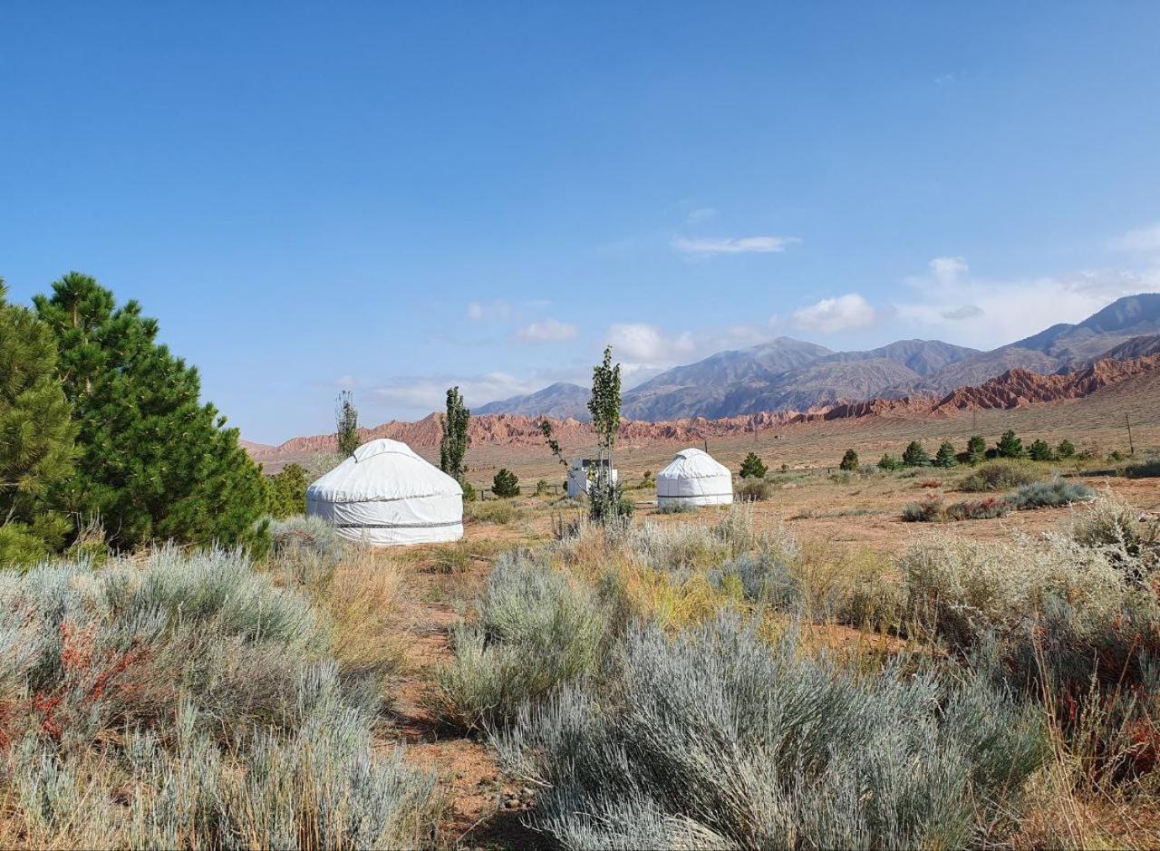Bed and Breakfast Agat Yurt Camp Kaji-Say Exteriér fotografie