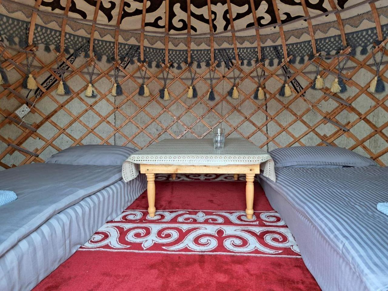 Bed and Breakfast Agat Yurt Camp Kaji-Say Exteriér fotografie