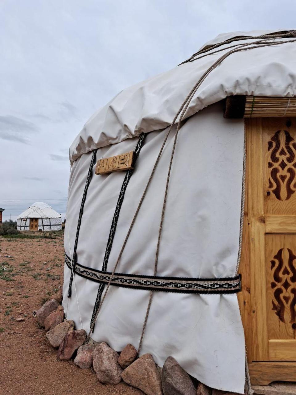 Bed and Breakfast Agat Yurt Camp Kaji-Say Exteriér fotografie