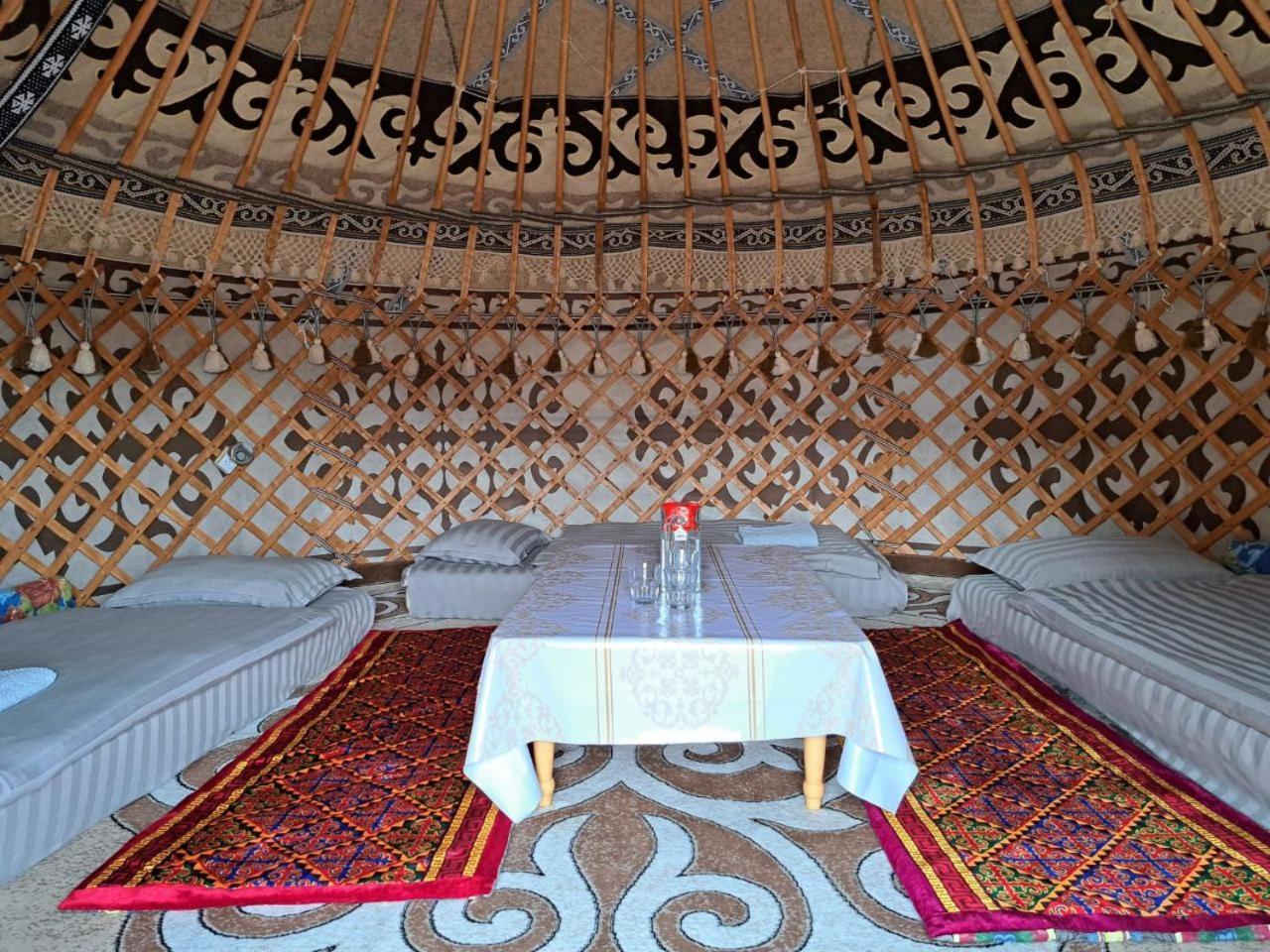 Bed and Breakfast Agat Yurt Camp Kaji-Say Exteriér fotografie