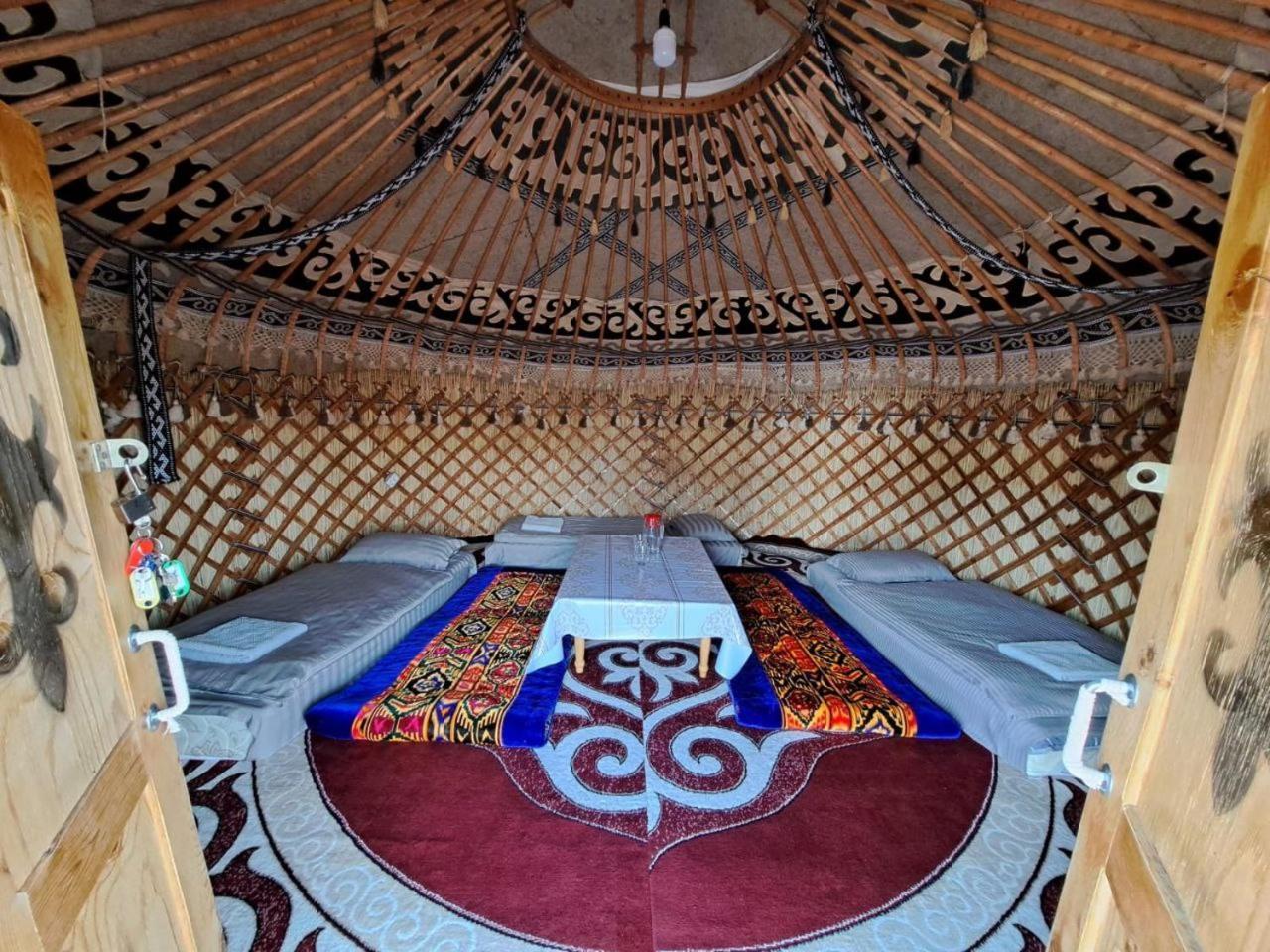 Bed and Breakfast Agat Yurt Camp Kaji-Say Exteriér fotografie