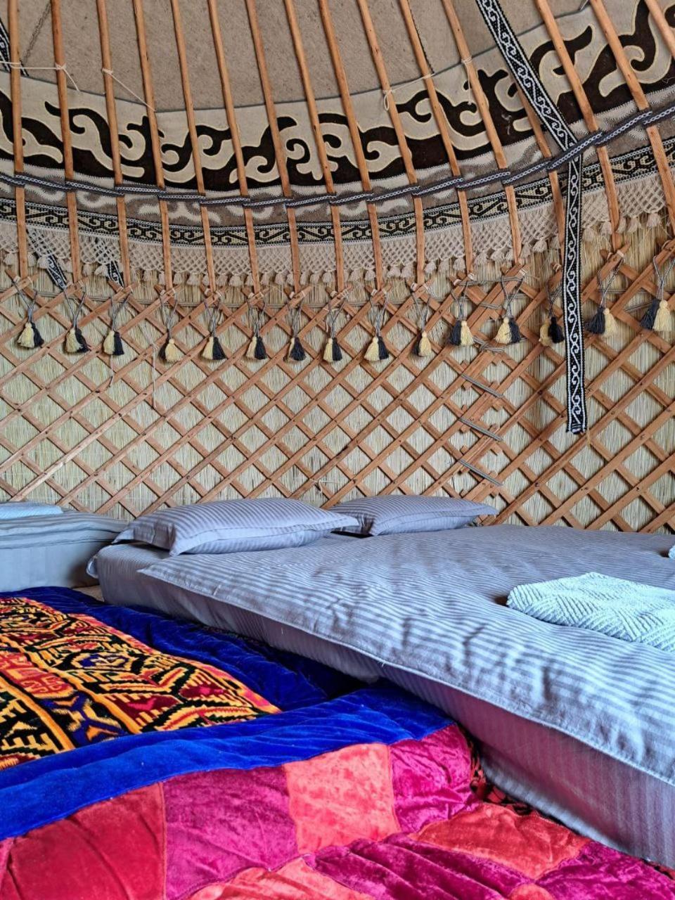 Bed and Breakfast Agat Yurt Camp Kaji-Say Exteriér fotografie