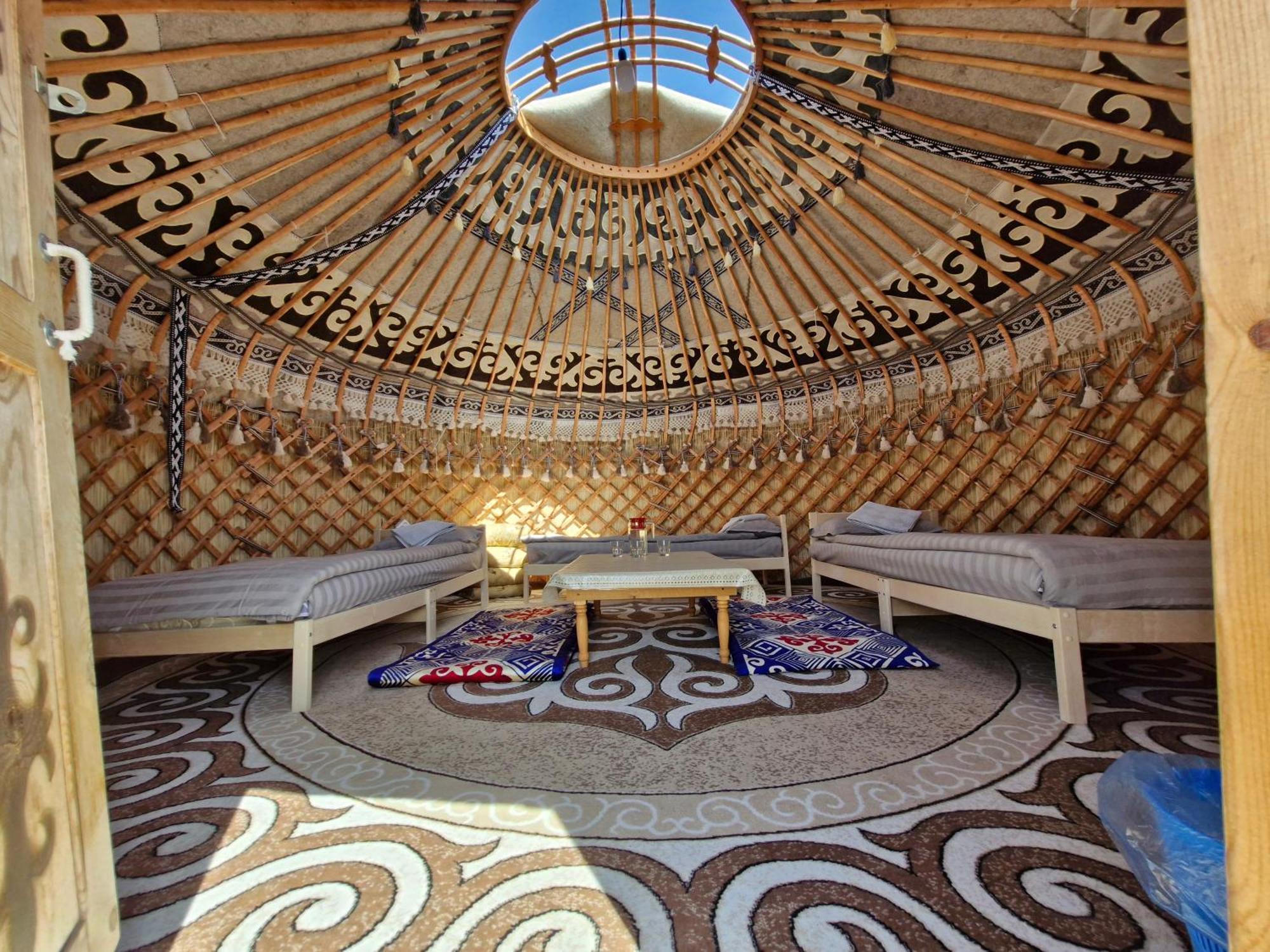 Bed and Breakfast Agat Yurt Camp Kaji-Say Exteriér fotografie
